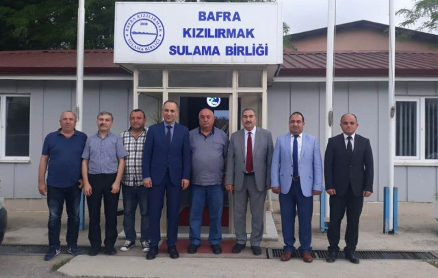 Bafra’da Sulama Birlikleri DSİ’ye Devredildi