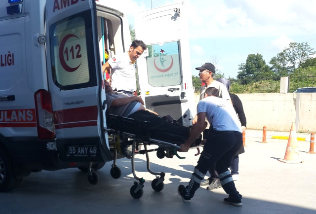 Hızar Makinesi ile Kendini Yaraladı