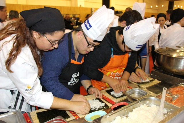 Suşi Yapan Down Sendromlular, Samsun Gıda Fuarı’nda İlgi Odağı Oldu