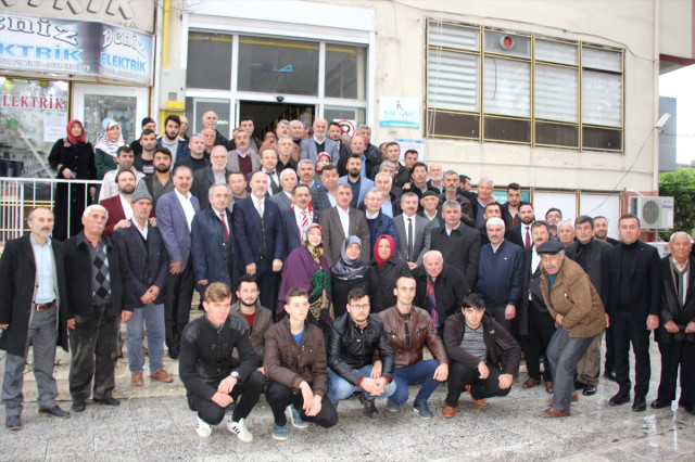 AK Parti Adayı Demir, Havza’yı Ziyaret Etti