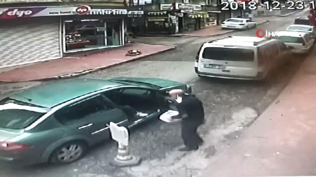 Samsun’da Damat Silahla Dehşet Saçtı, O Anlar Kameraya Böyle Yansıdı