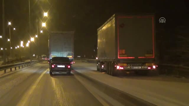 Samsun-Ankara Kara Yolunda Ulaşımda Aksama