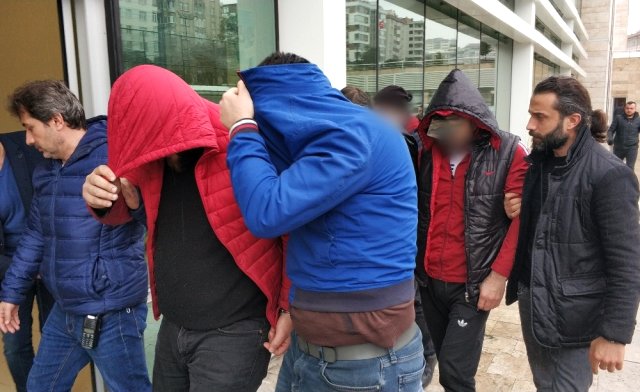 Samsun’da Change Oto Operasyonu: 6 Gözaltı