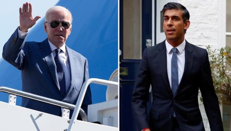 Kuzey İrlanda’daki bir mezarlıkra Biden ve Sunak’ın ziyaretinden saatler evvel el imali bombalar bulundu