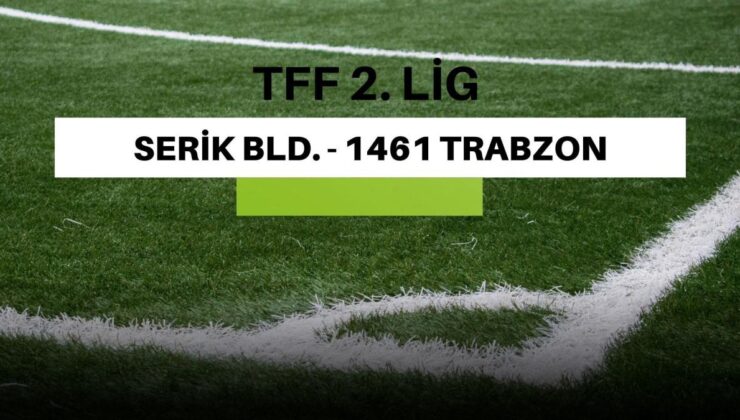 Serik – 1461 Trabzon maçı ne vakit, saat kaçta? Serik Bld. – 1461 Trabzon maçı hangi kanalda, nereden izlenir? Serik Bld. – 1461 Trabzon izle!