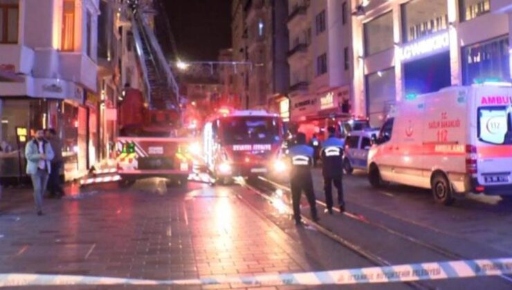 Taksim Meydanı’nda 6 katlı otelde yangın! Tadilat yapan personelleri itfaiye kurtardı