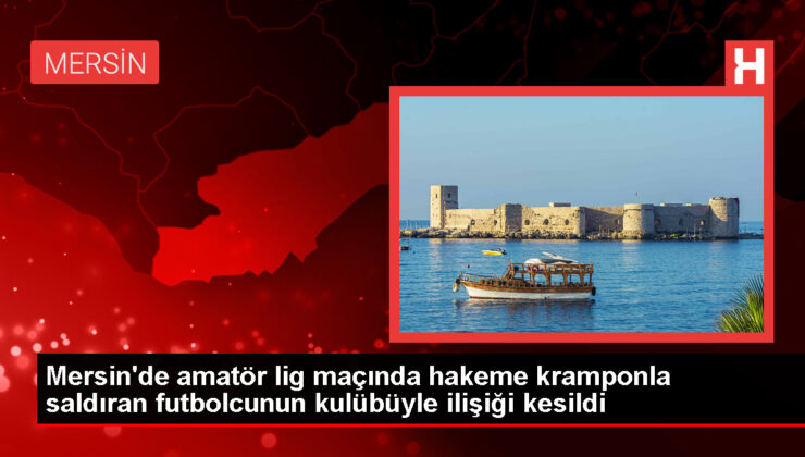 Mersin’de hakeme kramponlu akın