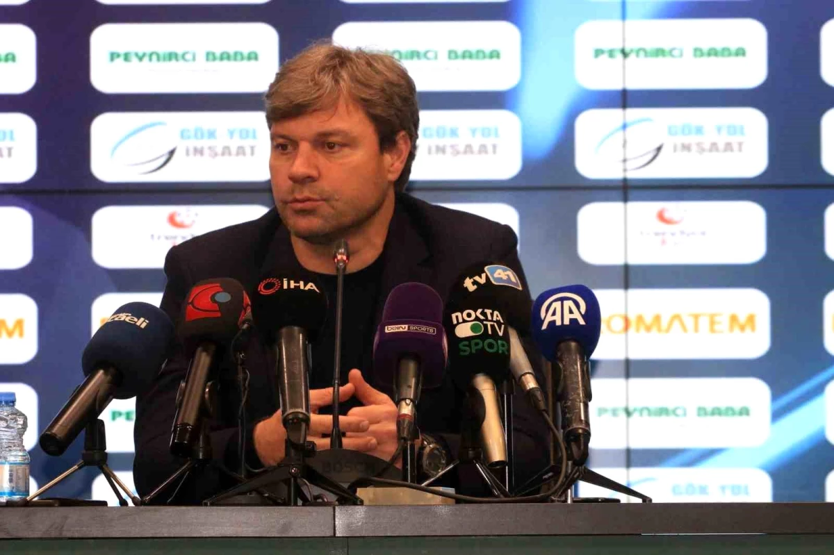 Kocaelispor Bodrum FK maçının akabinde