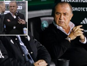 Panathinaikos’un başında birinci lig maçına çıkan Terim alandan 2-0’lık galibiyetle ayrıldı