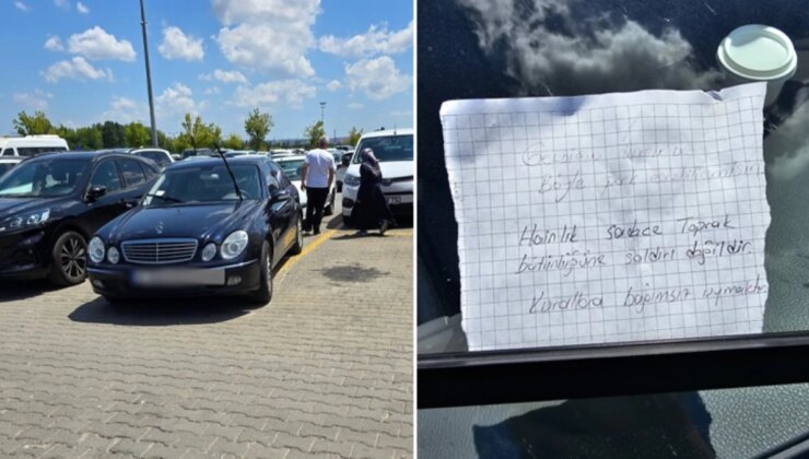 Pendik’te otomobilini yanılgılı park eden gurbetçiye not bıraktılar: Hainlik yalnızca toprak bütünlüğüne atak değildir