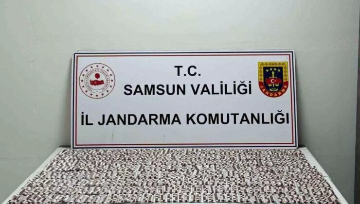 Samsun’da 4 Bin 555 Adet Sentetik Ecza Hapı Ele Geçirildi