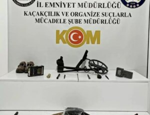 Samsun’da Define Arama Materyalleriyle Yakalanan 2 Kişi Hakkında Süreç Yapıldı
