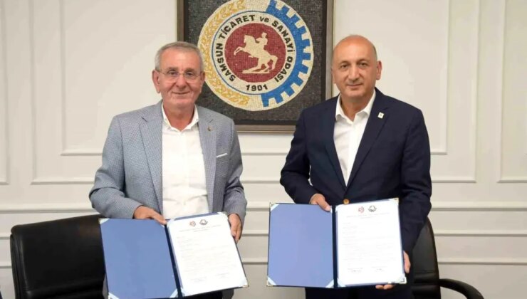 Samsun ve Bartın Ticaret ve Sanayi Odaları Kardeş Oda Protokolü İmzaladı