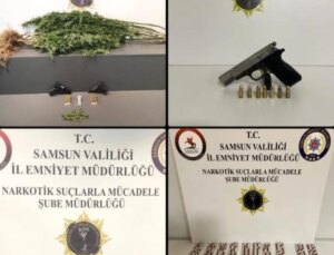 Samsun’da Uyuşturucu Operasyonunda 10 Gözaltı
