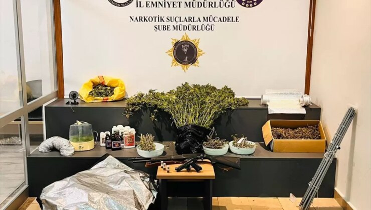 Samsun’da Uyuşturucu İmalatı Yapan Zanlı Gözaltına Alındı