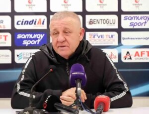 Erzurumspor FK Sakaryaspor maçının akabinde