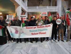 Nevşehir’de Global Sumud Filosu’na takviye verildi